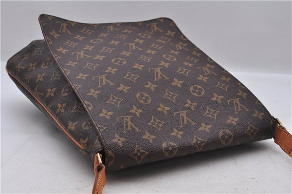 Authentic Louis Vuitton Monogram Musette Shoulder Cross Body Bag M51256 LV 5603E