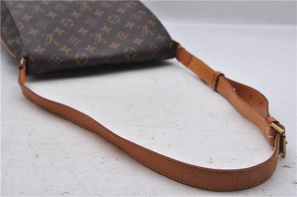 Authentic Louis Vuitton Monogram Musette Shoulder Cross Body Bag M51256 LV 5603E
