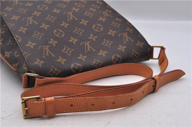 Authentic Louis Vuitton Monogram Musette Shoulder Cross Body Bag M51256 LV 5603E