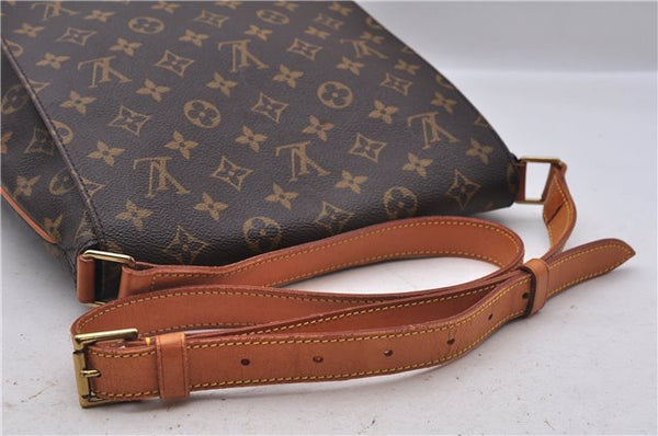 Authentic Louis Vuitton Monogram Musette Shoulder Cross Body Bag M51256 LV 5603E