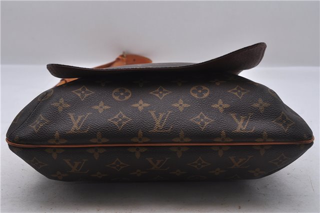 Authentic Louis Vuitton Monogram Musette Shoulder Cross Body Bag M51256 LV 5603E