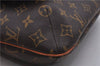 Authentic Louis Vuitton Monogram Musette Shoulder Cross Body Bag M51256 LV 5603E