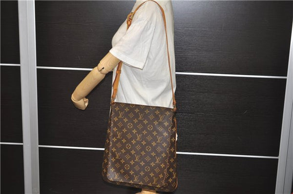 Authentic Louis Vuitton Monogram Musette Shoulder Cross Body Bag M51256 LV 5603E