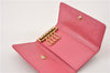 Authentic Louis Vuitton Vernis Multicles 4 Four Hooks Key Case M91252 Pink 5603F