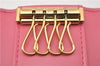 Authentic Louis Vuitton Vernis Multicles 4 Four Hooks Key Case M91252 Pink 5603F