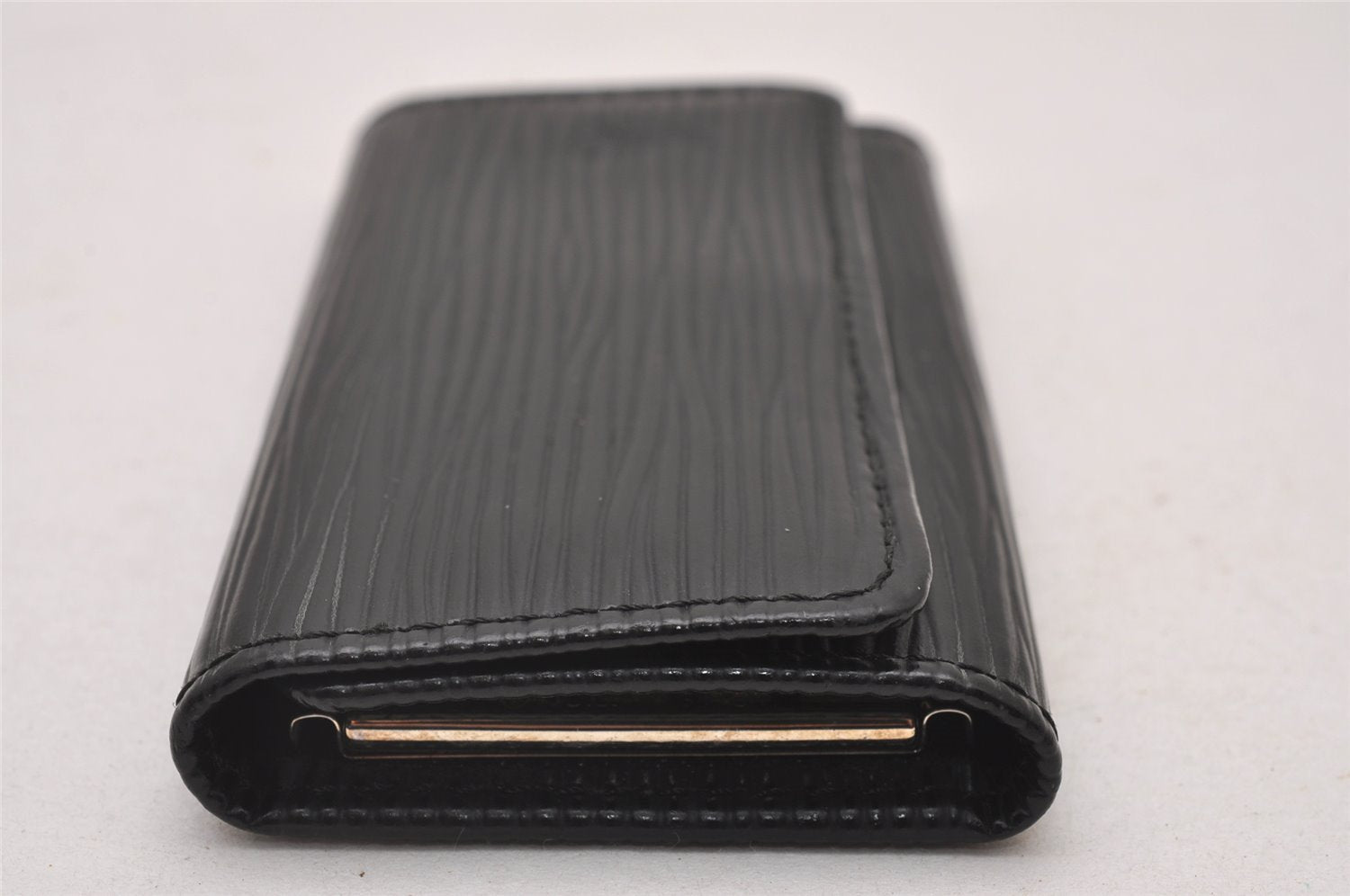 Authentic Louis Vuitton Epi Multicles 4 Key Case Black M63822 LV 5603I