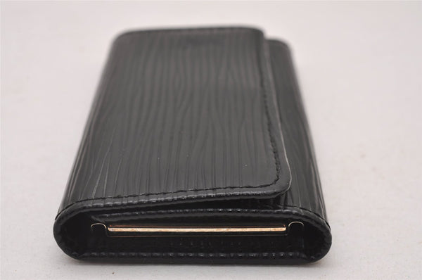 Authentic Louis Vuitton Epi Multicles 4 Key Case Black M63822 LV 5603I