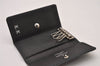 Authentic Louis Vuitton Epi Multicles 4 Key Case Black M63822 LV 5603I