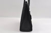 Authentic FENDI Vintage 2Way Shoulder Hand Bag Purse Velour Leather Black 5604I