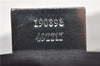 Authentic GUCCI Hand Bag Pouch Purse GG Canvas Leather 190393 Silver 5605F