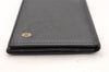 Authentic Cartier Pasha Vintage Card Pass Case Purse Leather Black 5605I