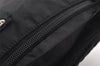 Authentic PRADA Vintage Nylon Tessuto Waist Body Bag Purse Black 5606I