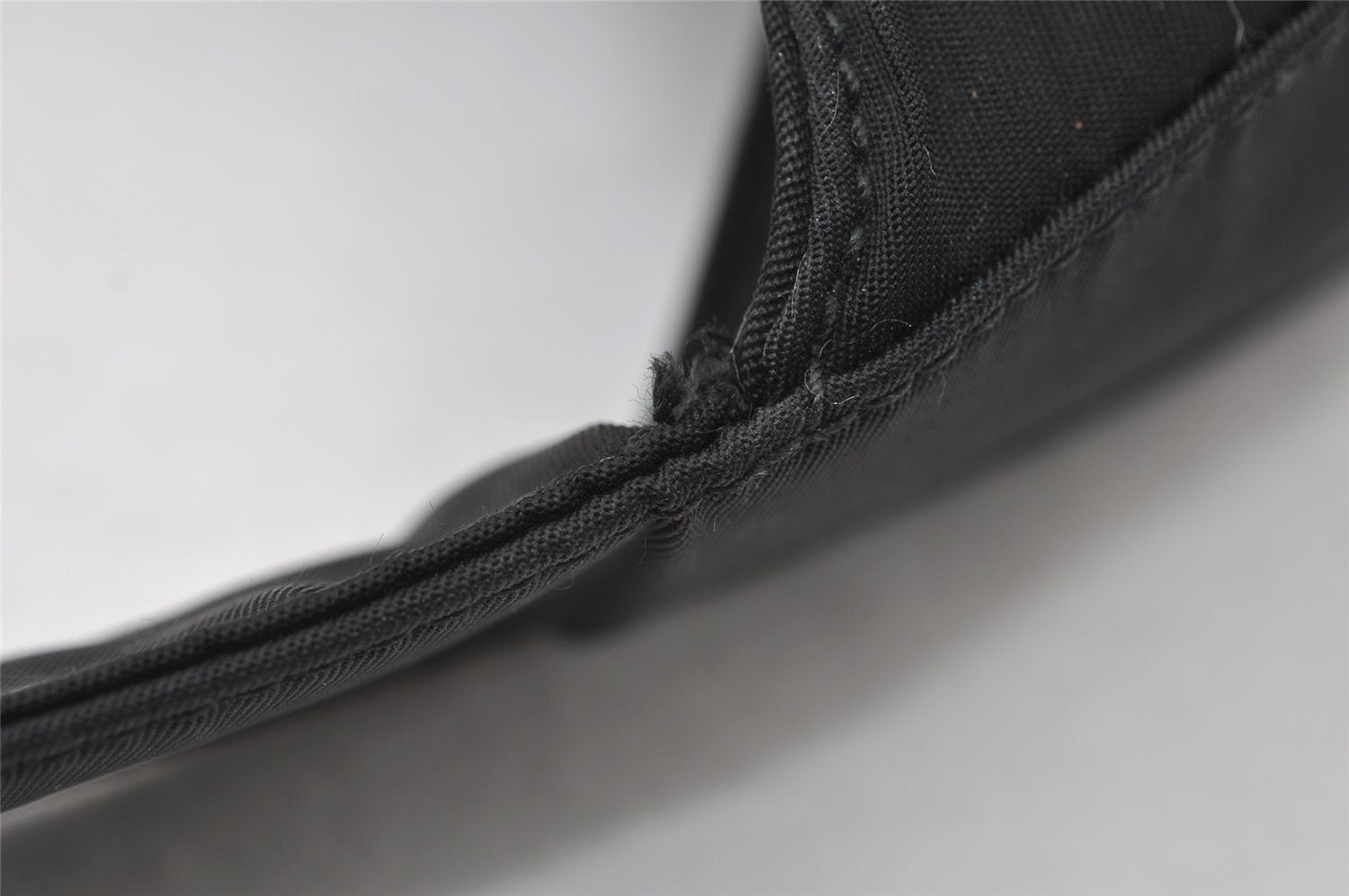 Authentic PRADA Vintage Nylon Tessuto Shoulder Hand Bag Black 5608I