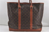 Auth Louis Vuitton Monogram Sac Weekend GM Vintage Tote Hand Bag M42420 LV 5609D