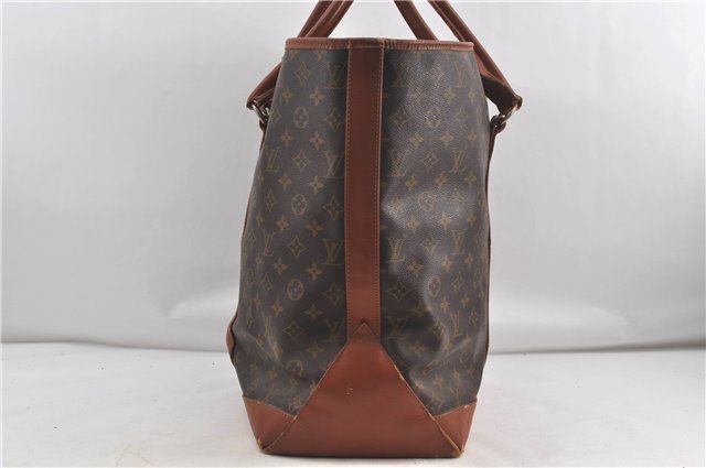 Auth Louis Vuitton Monogram Sac Weekend GM Vintage Tote Hand Bag M42420 LV 5609D