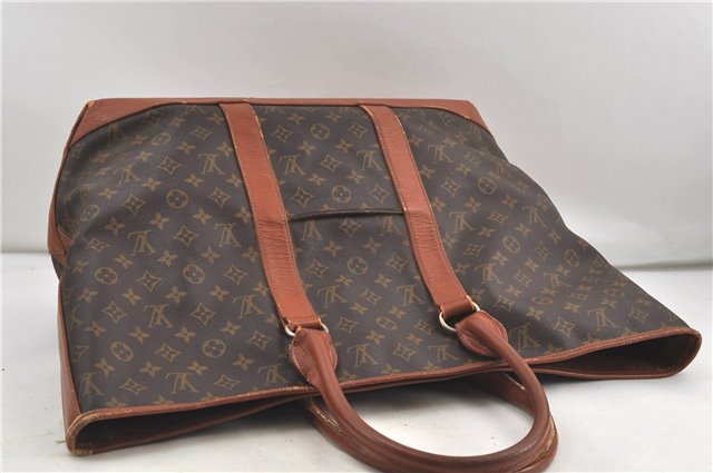 Auth Louis Vuitton Monogram Sac Weekend GM Vintage Tote Hand Bag M42420 LV 5609D