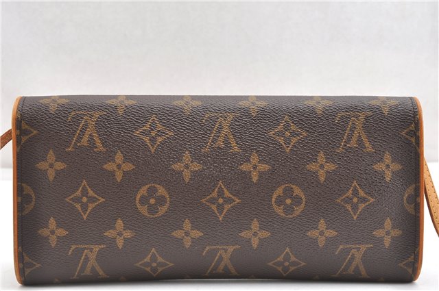 Authentic Louis Vuitton Monogram Pochette Twin GM Shoulder Bag M51852 LV 5609F