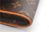 Authentic Louis Vuitton Monogram Pochette Twin GM Shoulder Bag M51852 LV 5609F