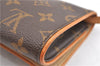 Authentic Louis Vuitton Monogram Pochette Twin GM Shoulder Bag M51852 LV 5609F