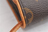 Authentic Louis Vuitton Monogram Pochette Twin GM Shoulder Bag M51852 LV 5609F