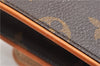 Authentic Louis Vuitton Monogram Pochette Twin GM Shoulder Bag M51852 LV 5609F