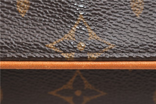 Authentic Louis Vuitton Monogram Pochette Twin GM Shoulder Bag M51852 LV 5609F