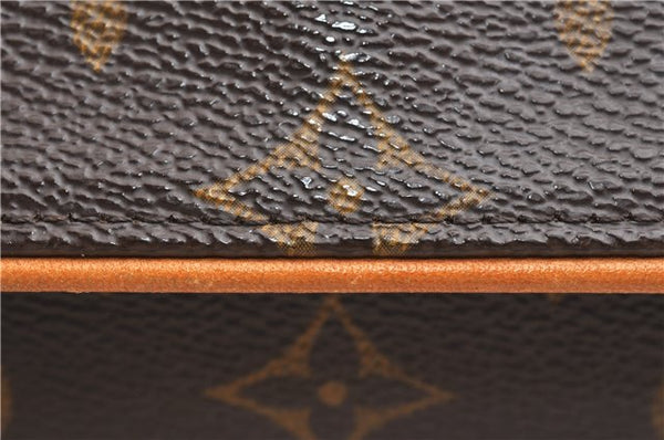 Authentic Louis Vuitton Monogram Pochette Twin GM Shoulder Bag M51852 LV 5609F