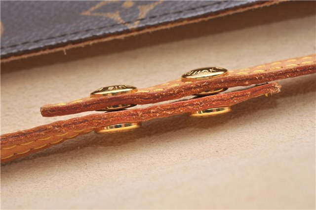 Authentic Louis Vuitton Monogram Pochette Twin GM Shoulder Bag M51852 LV 5609F