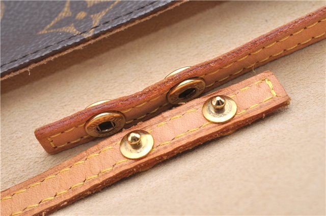 Authentic Louis Vuitton Monogram Pochette Twin GM Shoulder Bag M51852 LV 5609F