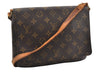 Authentic Louis Vuitton Monogram Musette Tango Shoulder Bag M51257 LV 5609I