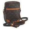 Authentic Louis Vuitton Monogram Danube Shoulder Cross Bag M45266 Junk 5611I