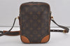 Authentic Louis Vuitton Monogram Danube Shoulder Cross Bag M45266 Junk 5611I