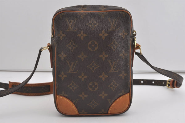 Authentic Louis Vuitton Monogram Danube Shoulder Cross Bag M45266 Junk 5611I