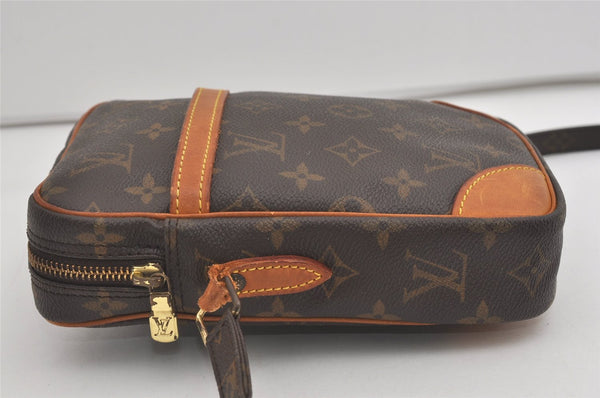 Authentic Louis Vuitton Monogram Danube Shoulder Cross Bag M45266 Junk 5611I