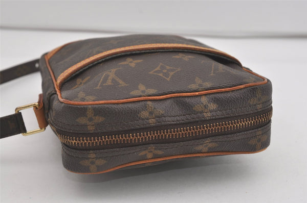 Authentic Louis Vuitton Monogram Danube Shoulder Cross Bag M45266 Junk 5611I
