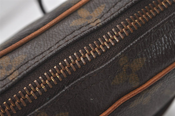 Authentic Louis Vuitton Monogram Danube Shoulder Cross Bag M45266 Junk 5611I