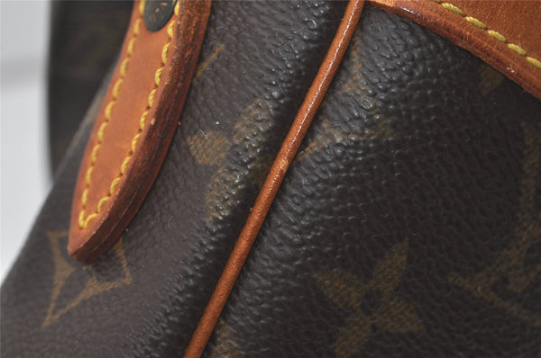 Authentic Louis Vuitton Monogram Danube Shoulder Cross Bag M45266 Junk 5611I