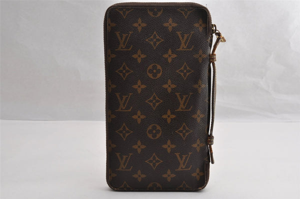 Authentic Louis Vuitton Monogram Organizer de Voyage Travel Case M60119 LV 5612I