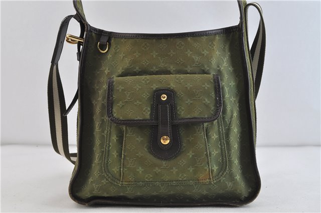 LOUIS VUITTON Monogram Mini Besace Mary Kate Shoulder Bag M92322 Green 5615C