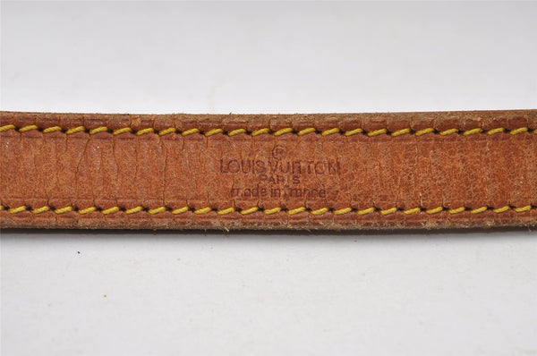 Authentic Louis Vuitton Monogram Petit Noe M42226 Shoulder Drawstring Bag 5615I