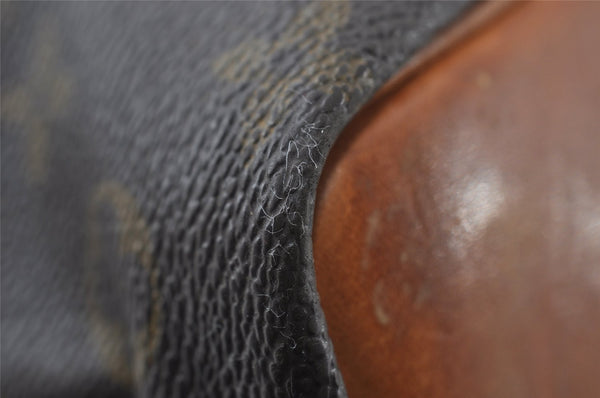 Authentic Louis Vuitton Monogram Petit Noe M42226 Shoulder Drawstring Bag 5615I