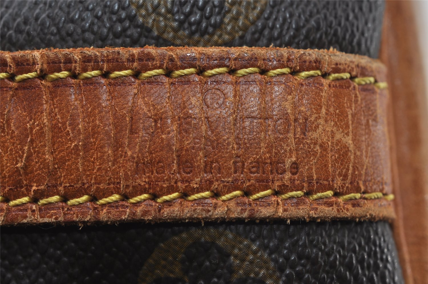 Authentic Louis Vuitton Monogram Petit Noe M42226 Shoulder Drawstring Bag 5615I