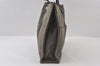 Authentic HERMES Fourre Tout MM Vintage Hand Tote Bag Canvas Gray 5616I