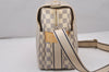 Authentic Louis Vuitton Damier Azur Naviglio Shoulder Cross Bag N51189 LV 5620I