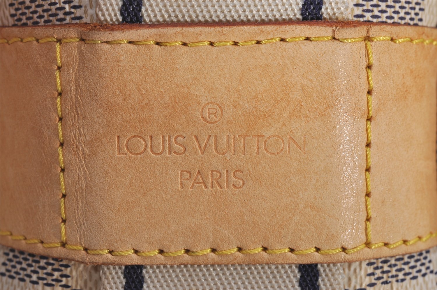 Authentic Louis Vuitton Damier Azur Naviglio Shoulder Cross Bag N51189 LV 5620I