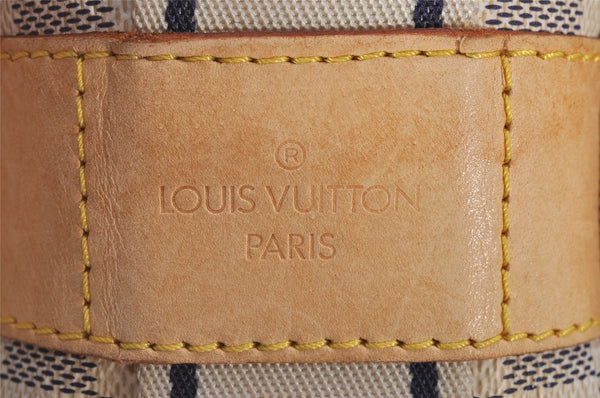 Authentic Louis Vuitton Damier Azur Naviglio Shoulder Cross Bag N51189 LV 5620I