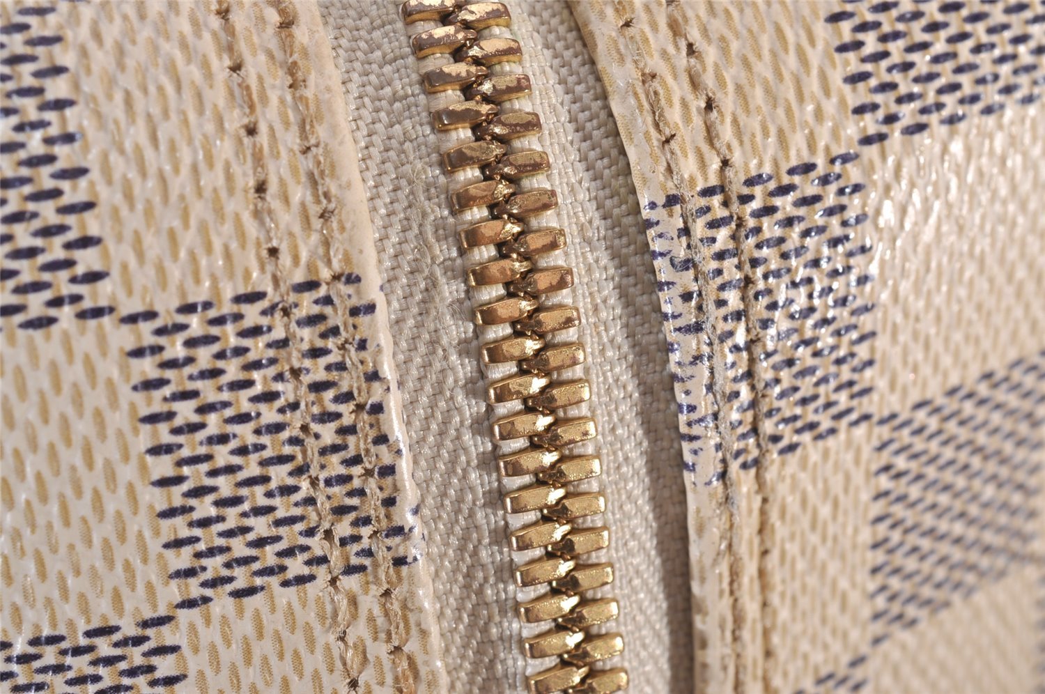 Authentic Louis Vuitton Damier Azur Naviglio Shoulder Cross Bag N51189 LV 5620I