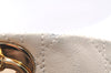 Authentic Christian Dior Diorissimo Cannage Hand Bag Leather White CD 5624I