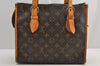 Authentic Louis Vuitton Monogram Popincourt Haut Shoulder Bag M40007 LV 5625I