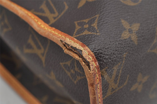 Authentic Louis Vuitton Monogram Popincourt Haut Shoulder Bag M40007 LV 5625I